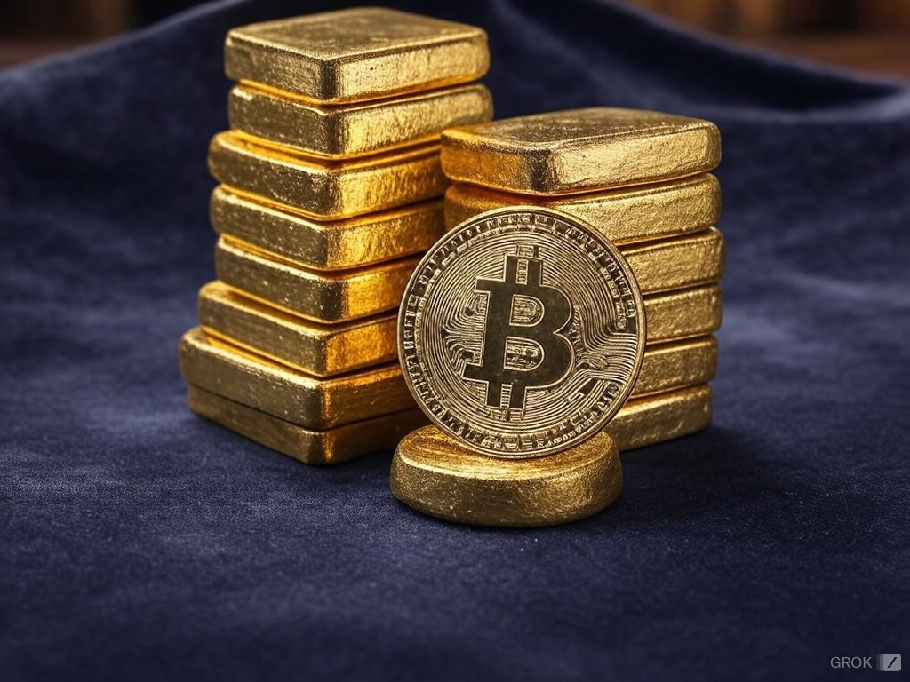 Bitcoin gaat goud op termijn inhalen in marktkapitalisatie