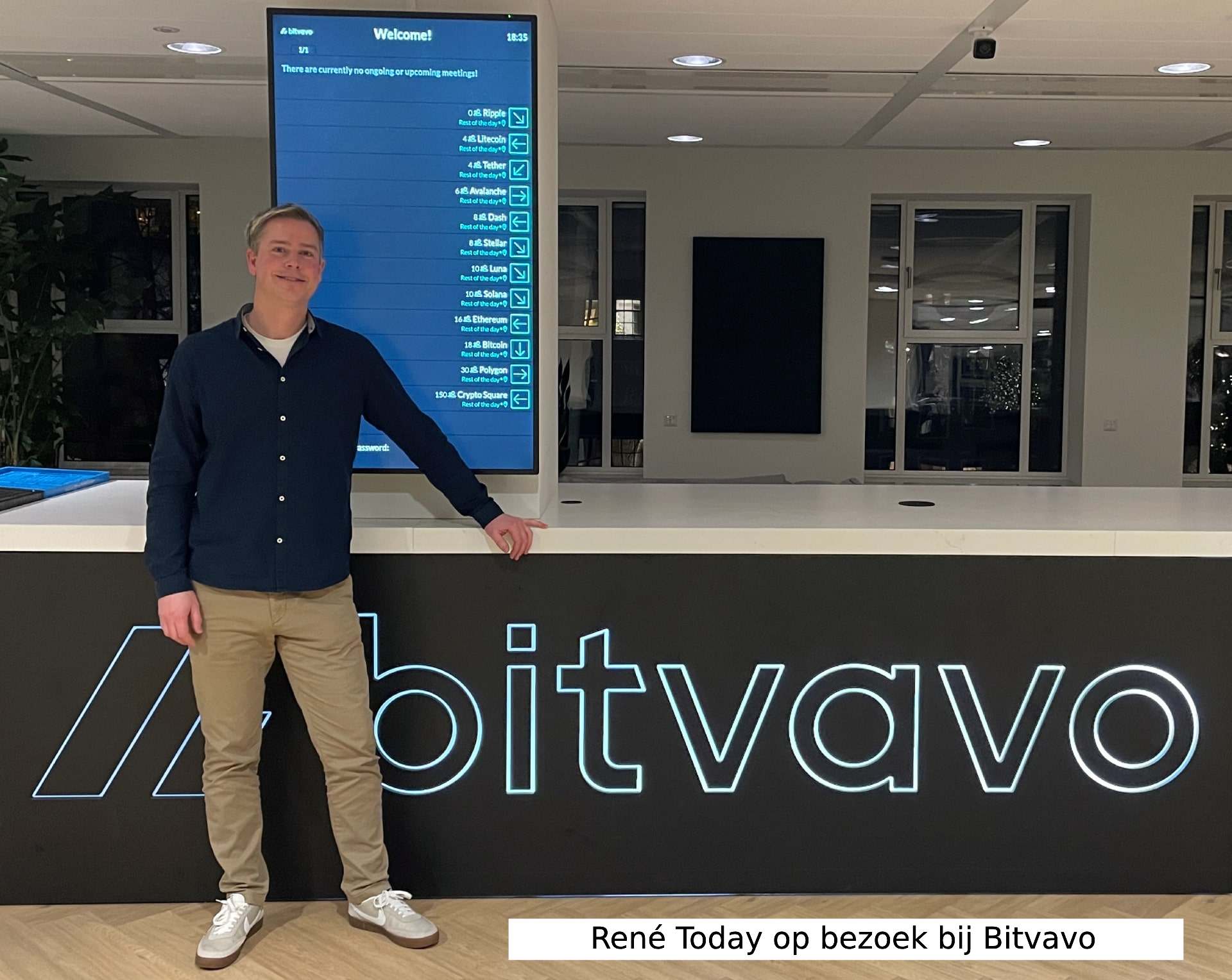 Bitvavo referral code RENETODAY biedt tot €45 extra
