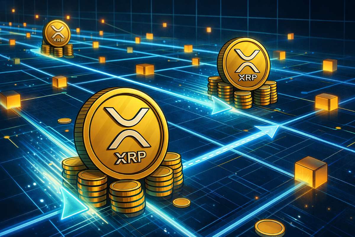 55 miljoen XRP verplaatst voor bijna niks, terwijl XRP koers vecht op $1,90