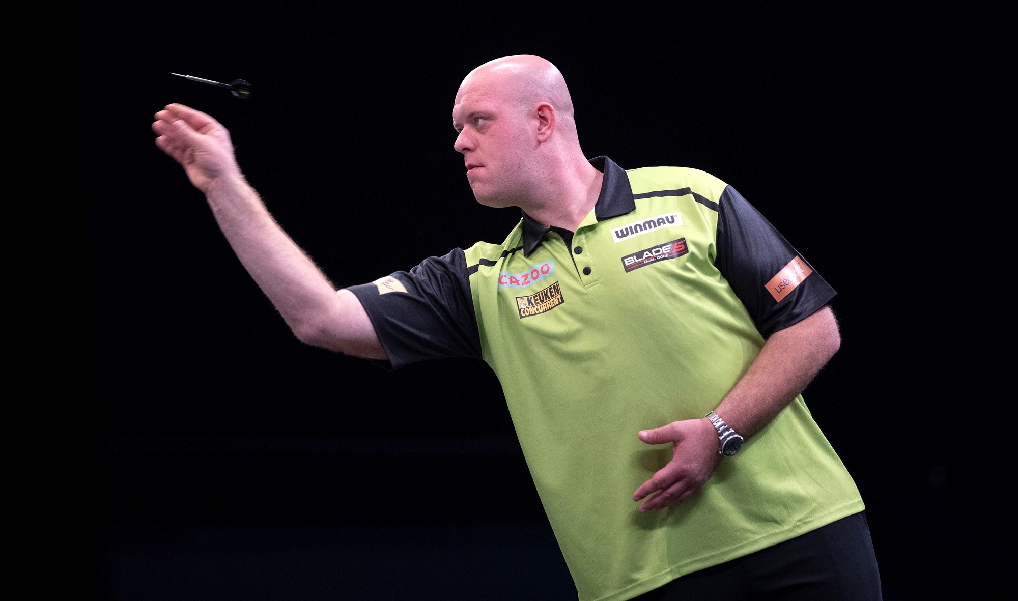 Van Gerwen sieht die Dartrechte hinter der Bezahlschranke nicht als Problem an: "Nehmen Sie ein Abonnement"