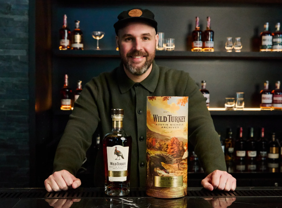 Wild Turkey 限定コレクションセット Wild Turkey brengt legendarische Gold Foil bourbon terug