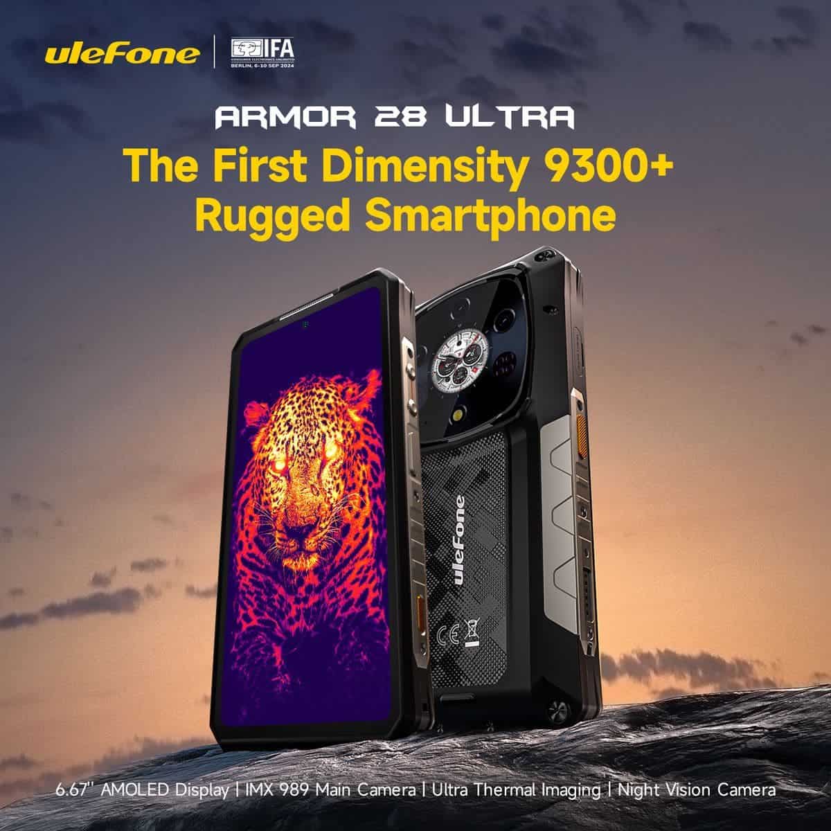 Ulefone Flagship of the Year: Armor 28 Ultra Thermal Variant