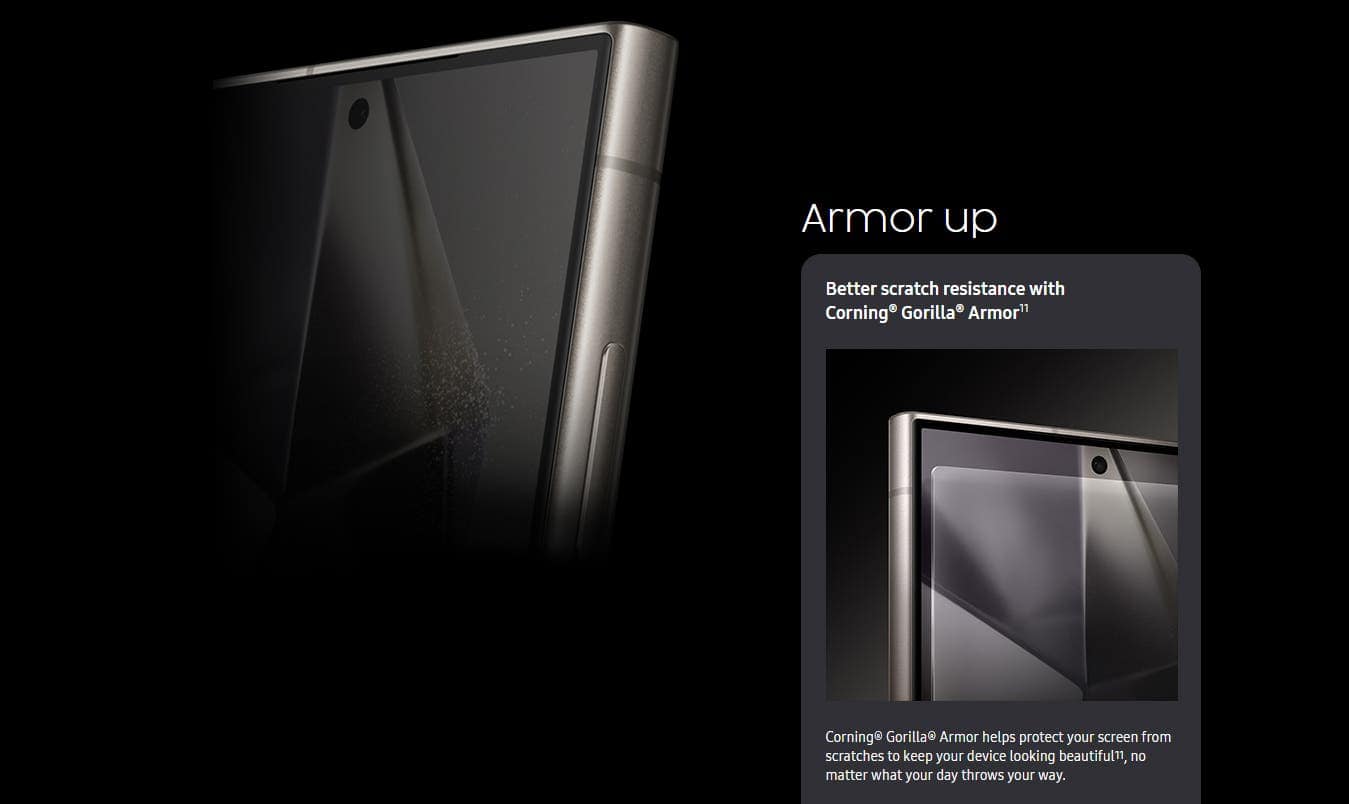 gorilla glass samsung screen scratch