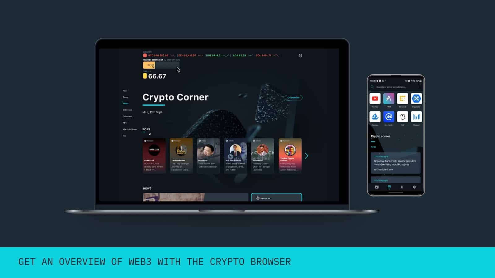 Opera unveils an Android and Windows browser dedicated to cryptocurrencies