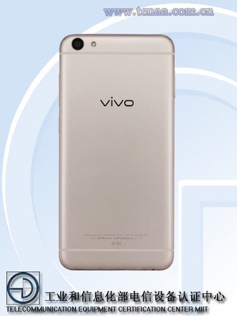 Vivo X7 shows up on TENAA with unbalanced camera spec