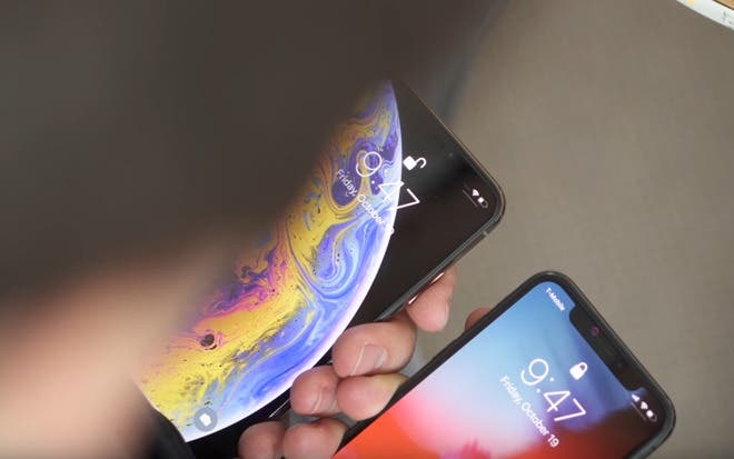 iPhone XS Face ID unlock speed is faster than the previous generation