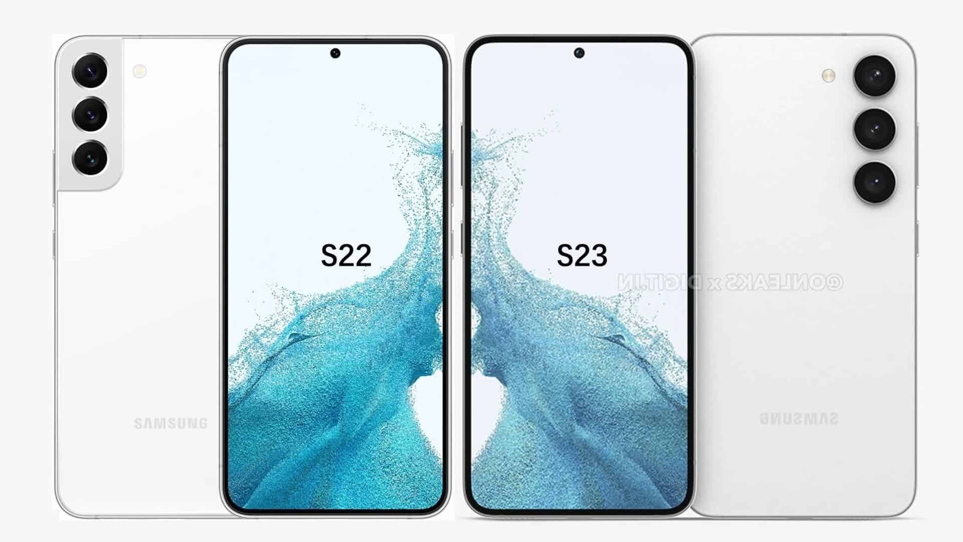 Samsung Galaxy S23 design appears online - changes to the front