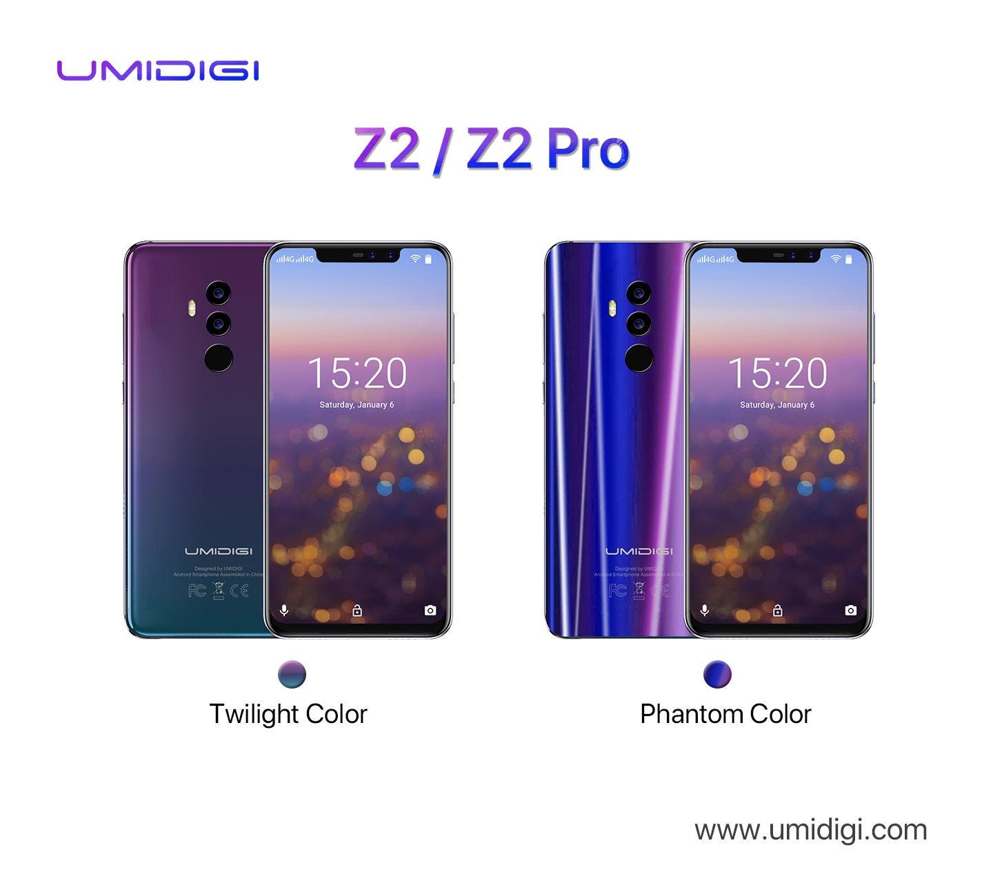 ANDROID - UMIDIGI Z2 pro おまけ付 UMIDIGI Z2/Z2Pro Flagships Now Coming in a Gradient Twilight Color