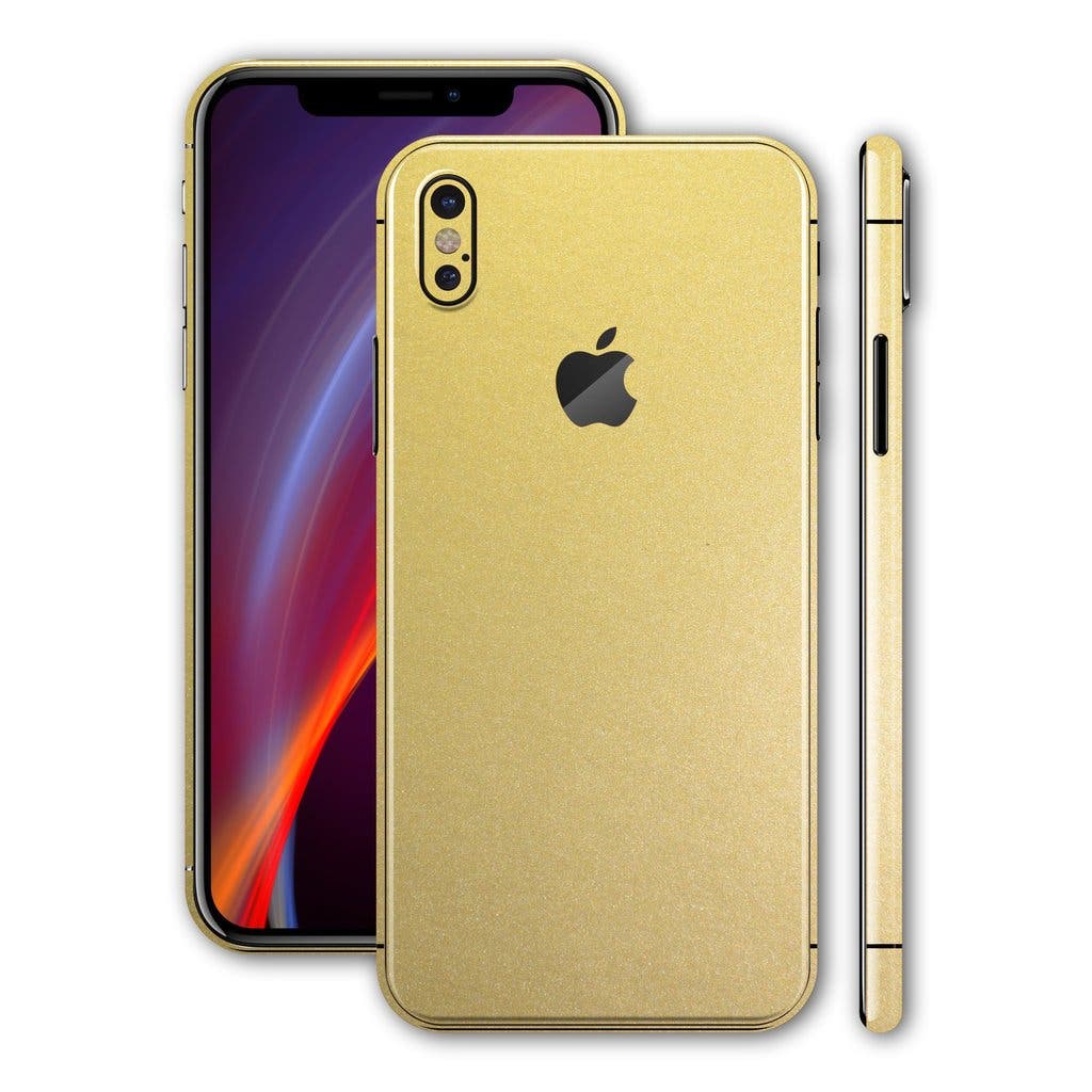 Gold colored iPhone X spotted in the wild