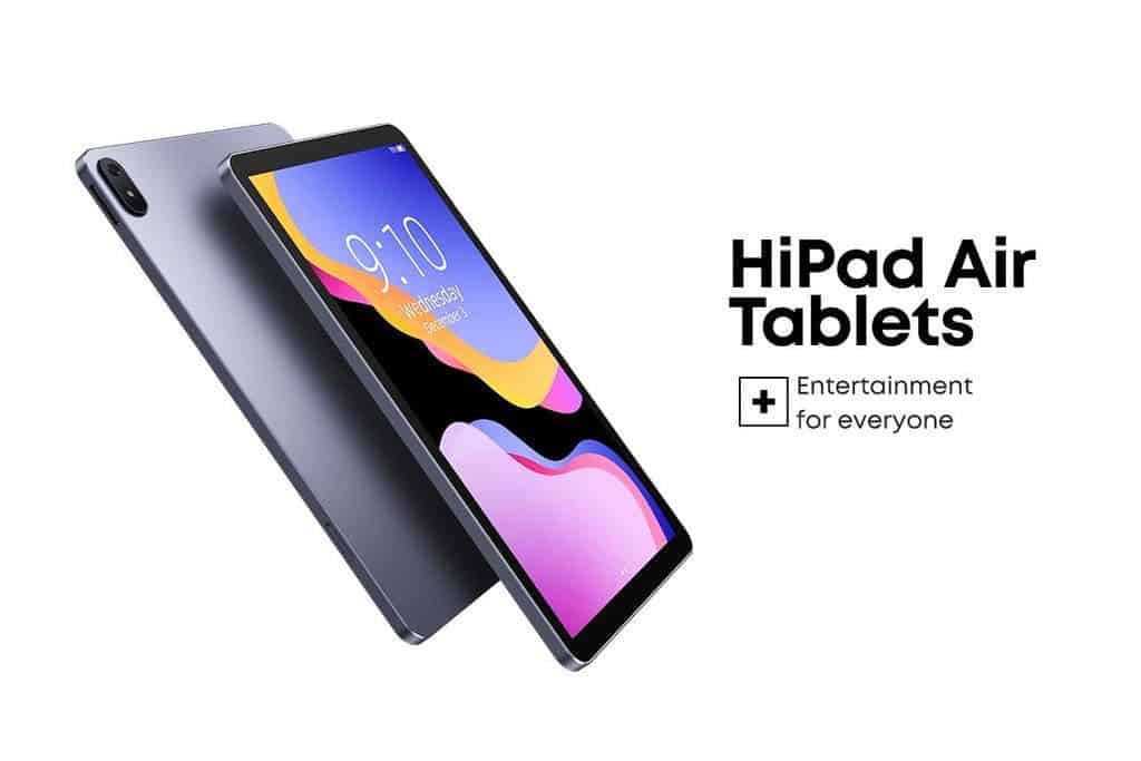 Chuwi HiPad Air full-screen tablet launches for $169 with Unisoc