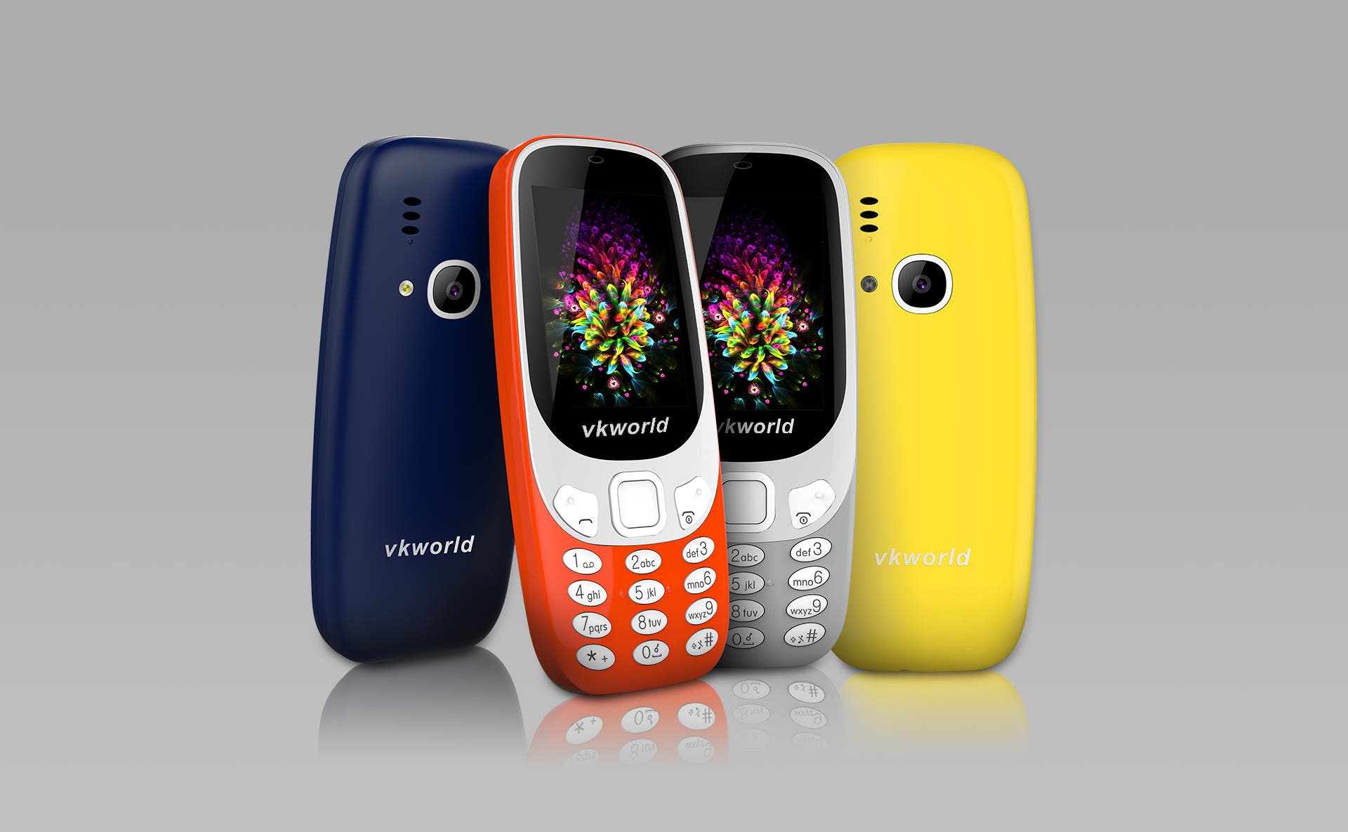 Vkworld just came up with a New Nokia 3310 Clone, it'll cost $25
