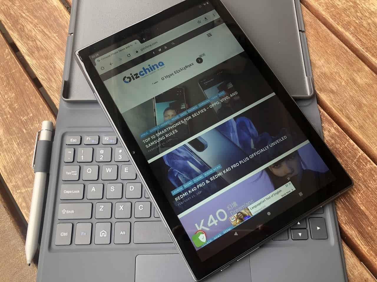 KingPad K10 Pro review: all-in-one Android 10 tablet, and more