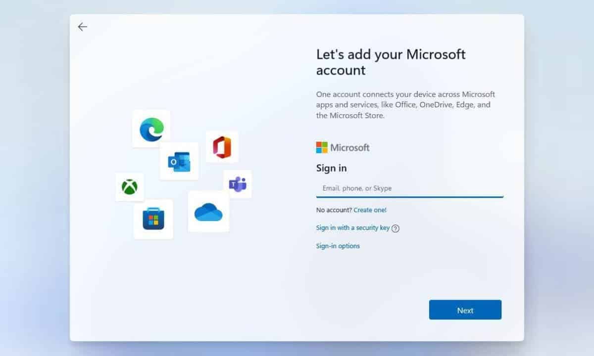 How to install Windows 11 without a Microsoft account