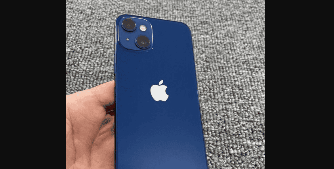First look at the iPhone 13 mini real image - redesigned rear camera `