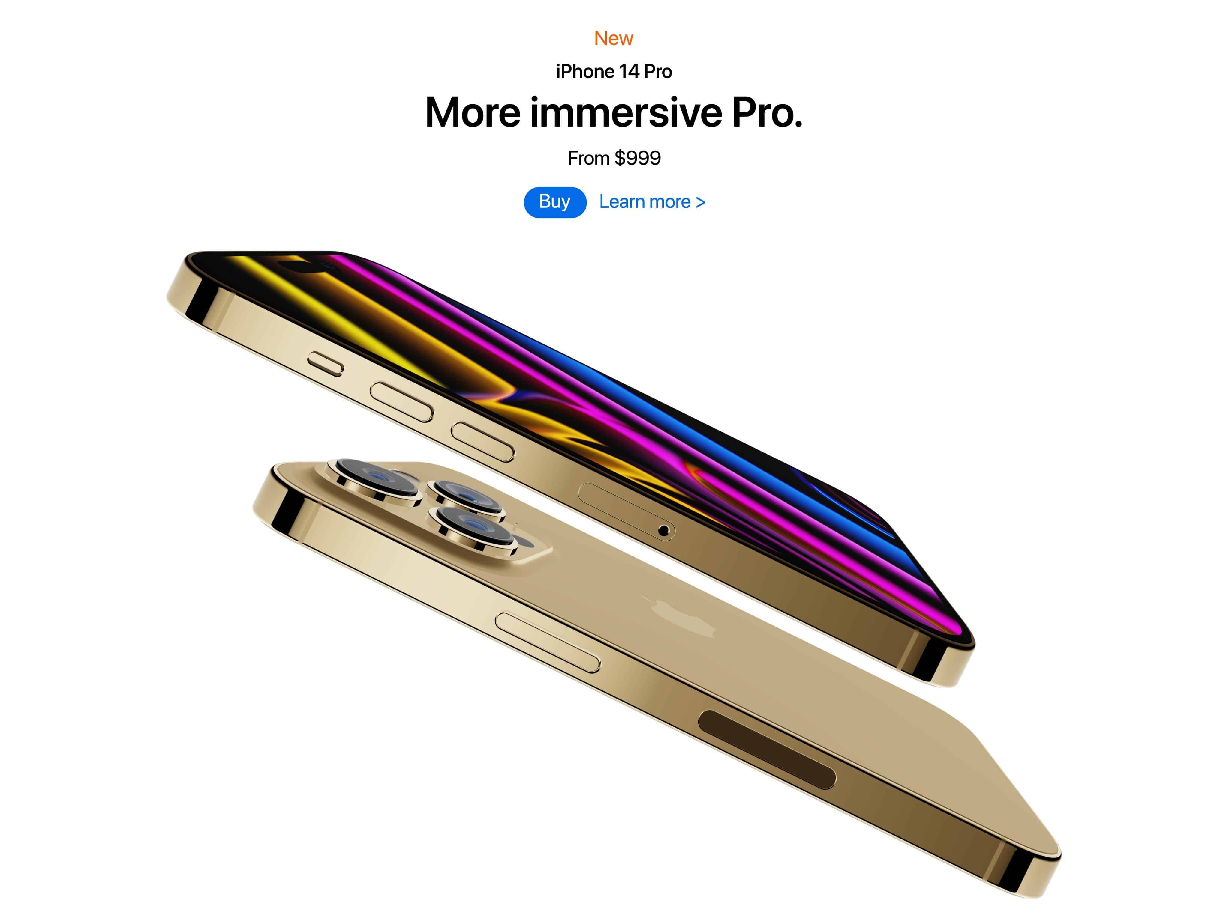 iPhone 14 Pro four colour matching - 
