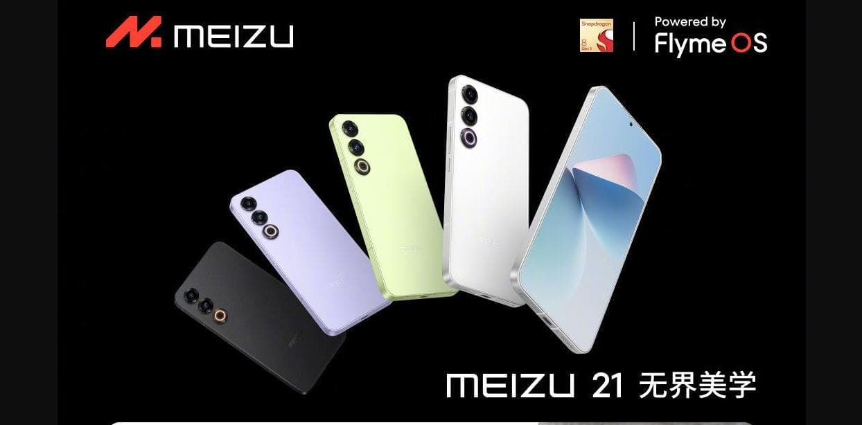 Meizu 21 with a Snapdragon 8 Gen 3 SoC released