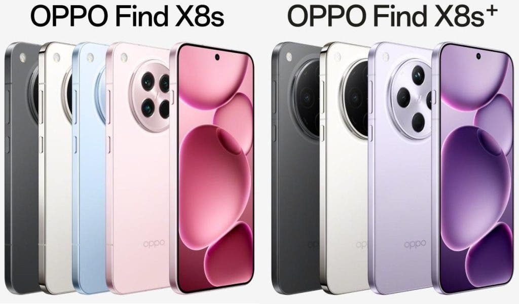 OPPO Find X8s and X8s+ Unveiled with Dimensity 9400+, 120Hz AMOLED