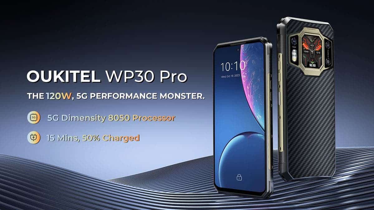 OUKITEL Launches Cutting-Edge WP30 Pro Tough Phone Globally During