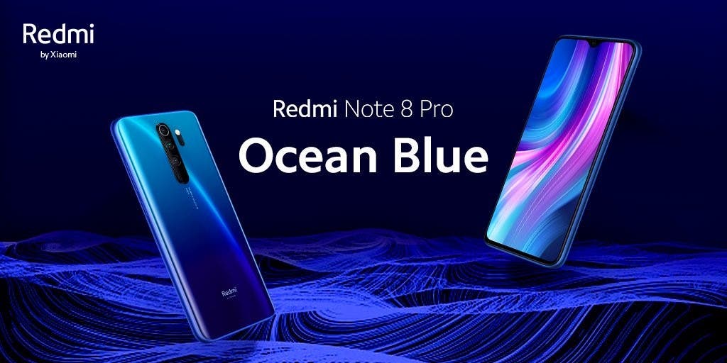 Xiaomi introduces the Redmi Note 8 Pro in the new Ocean Blue color