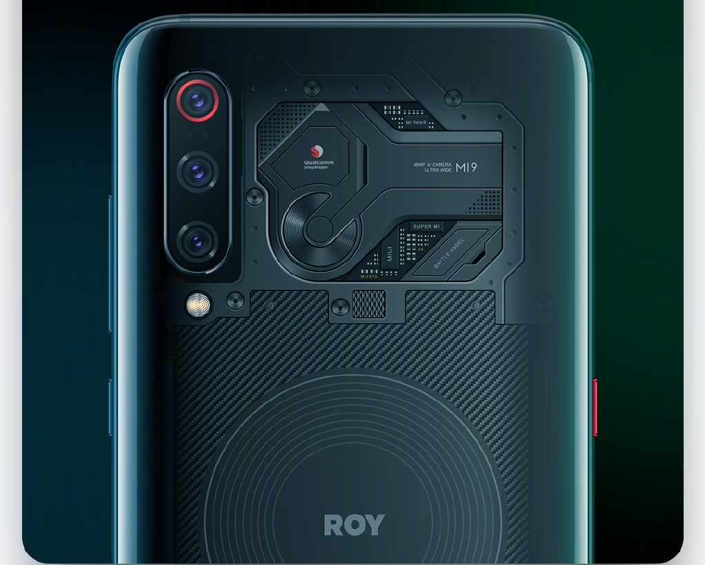 Xiaomi Mi 9 Special Edition with transparent back commence