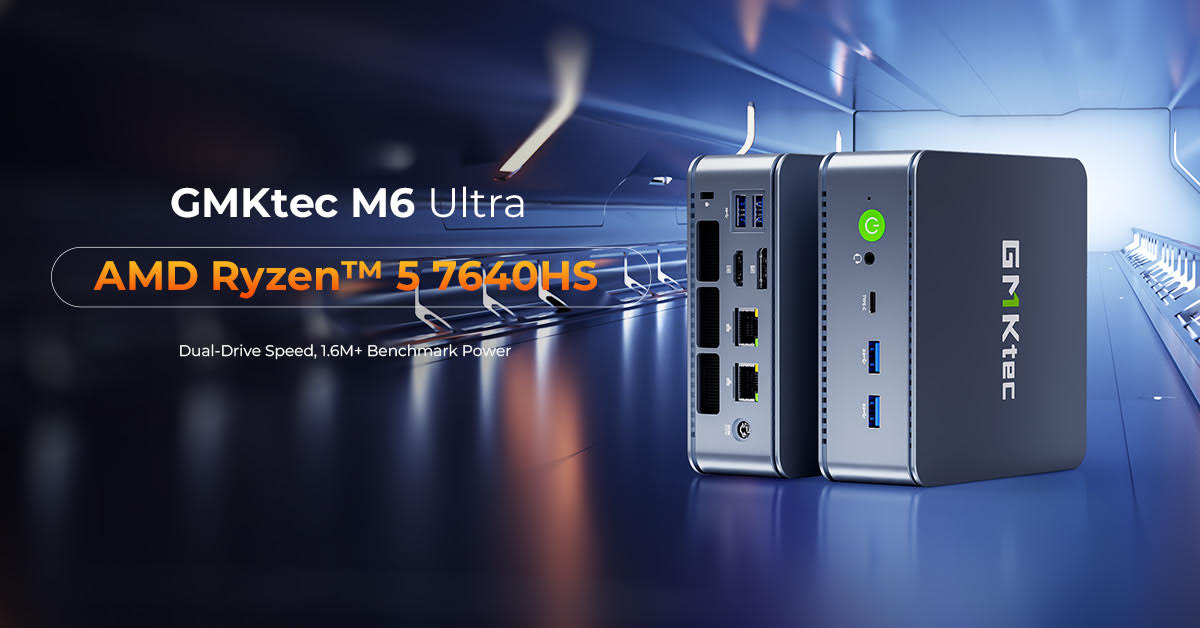 GMKtec NucBox M6 Ultra Launches with Ryzen 5 7650HS and Up to