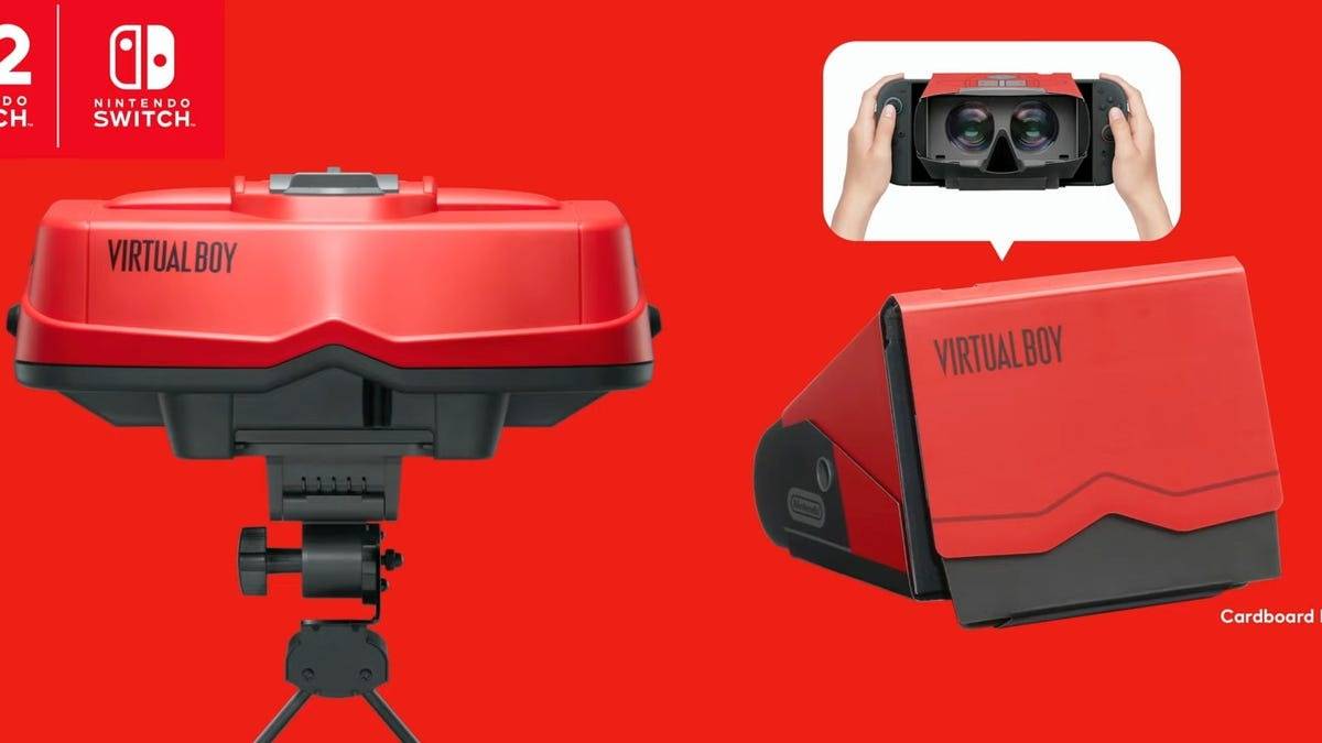 Nintendo Brings Back the Virtual Boy for Switch in 2026