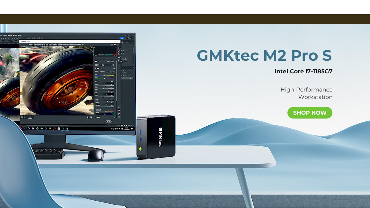 GMKtec M2 Pro S Launched: Compact Workstation with Intel® Core™ i7