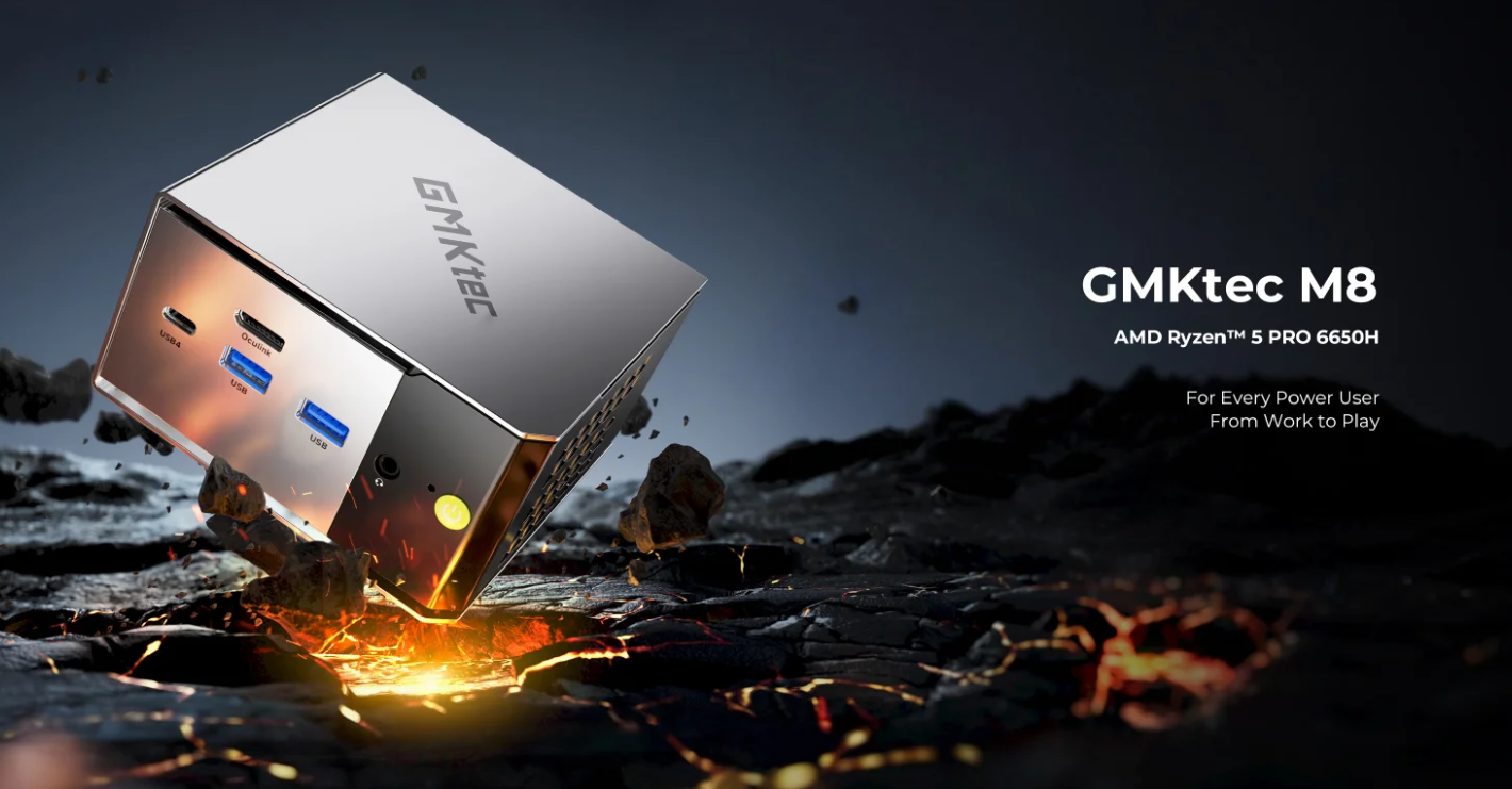 GMKtec Launches the NucBox M8, a Small PC Built for Big Performance
