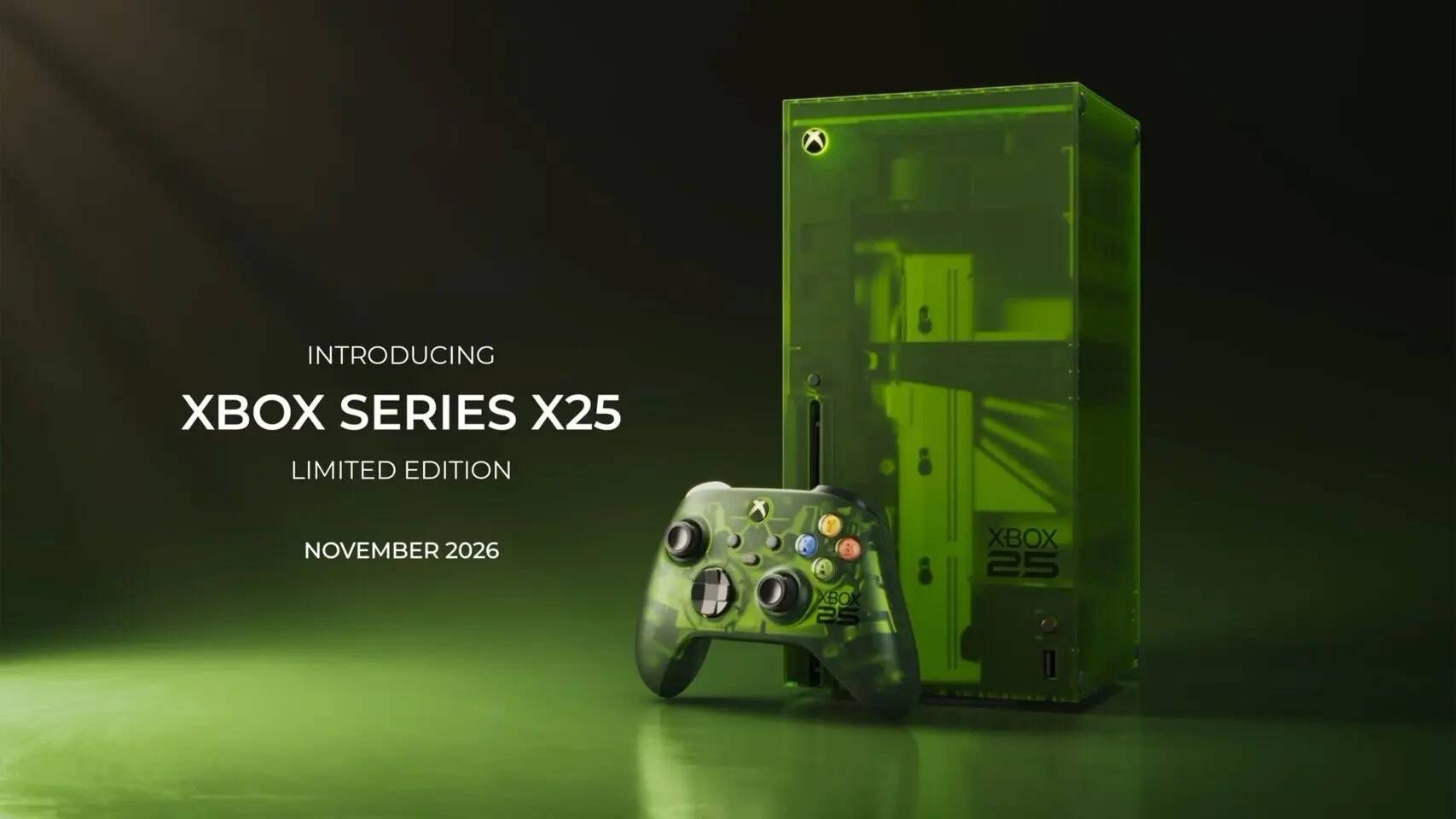 Xbox Series X25 Limited Edition Is Official: And it's in
