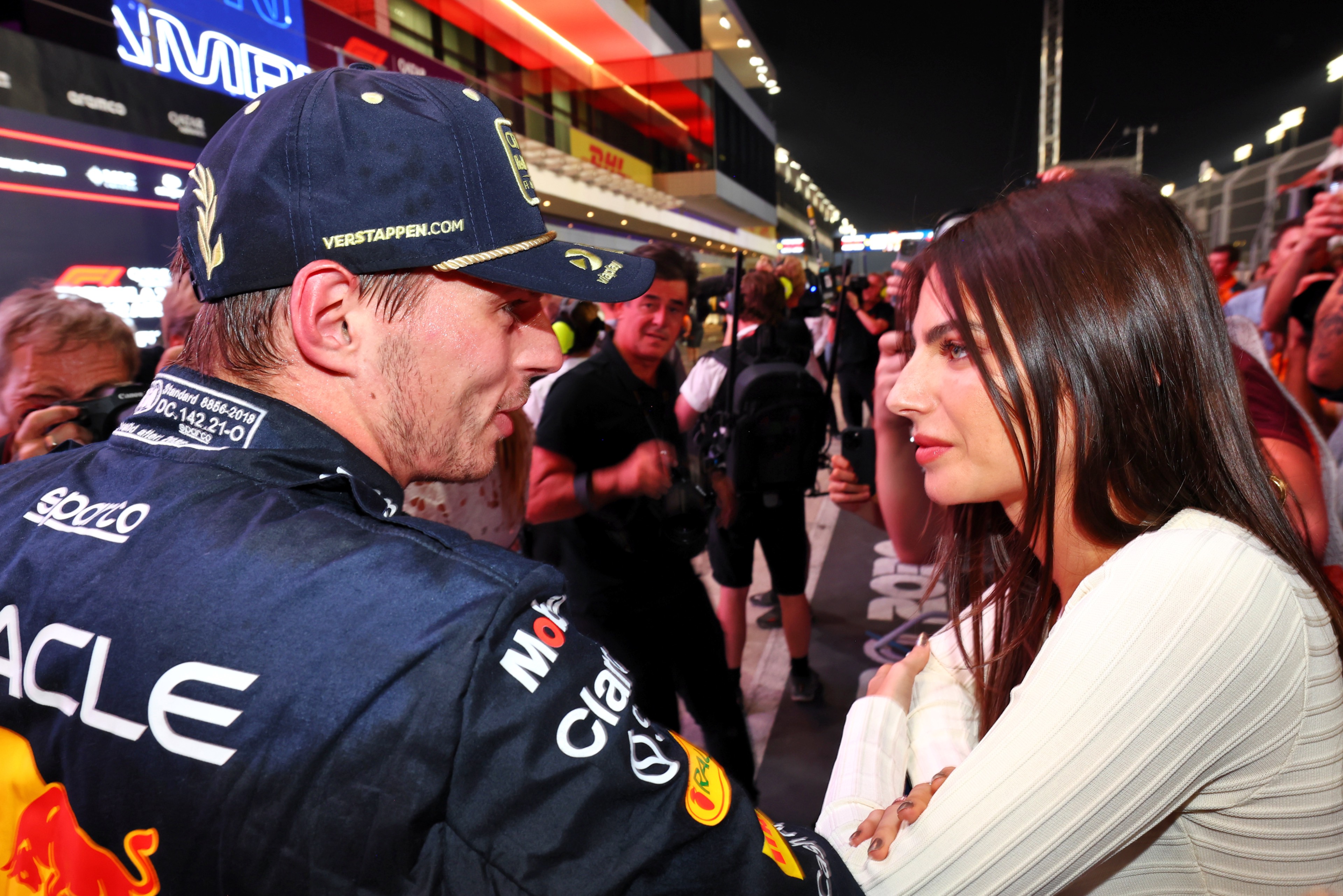 Max Verstappen and Kelly Piquet