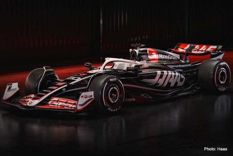 GRANDPRIX247 | Haas reveal their VF-24 livery for 2024