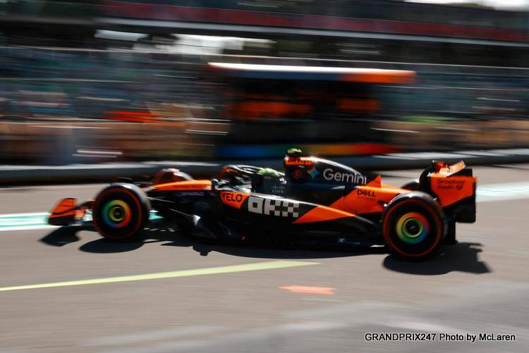 MAX フロアーガン　F1 GRANDPRIX247 | Azerbaijan GP FP3: Norris from Verstappen, don't