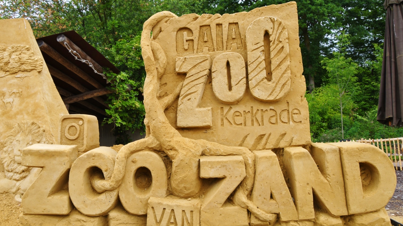 オブジェ　zoo ZOO van ZAND' officieel geopend in Limburgse dierentuin GaiaZOO