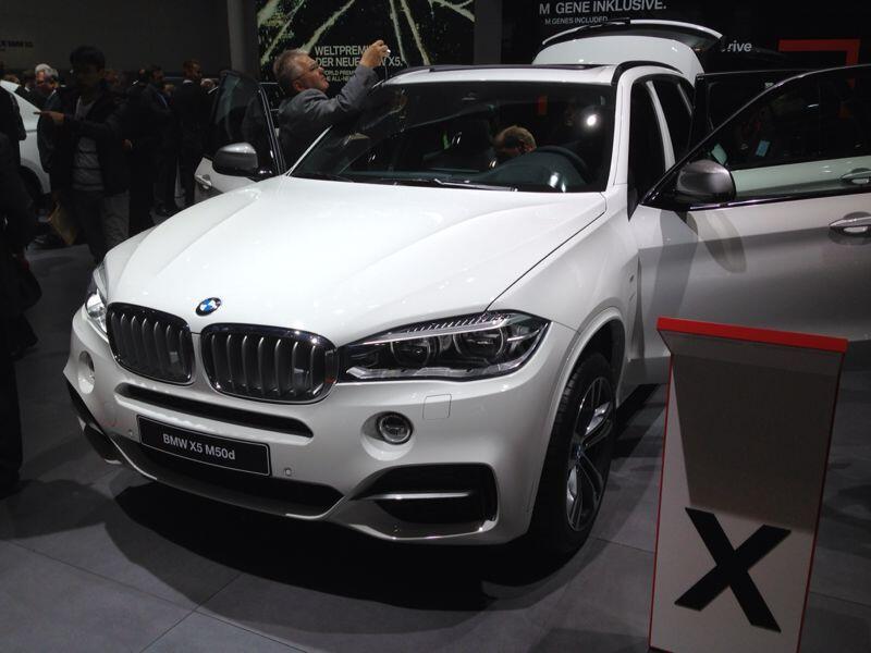 BMW X5 M50d Frankfurt 2013