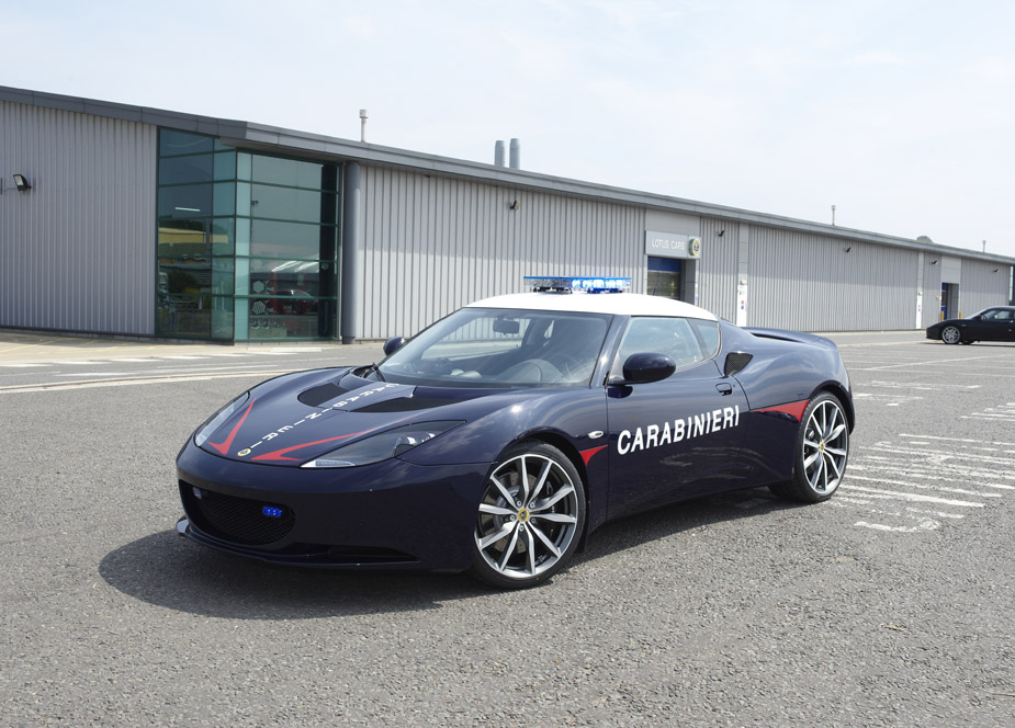 Supercar della polizia - Lotus Evora S Supercar della polizia - Lotus Evora S