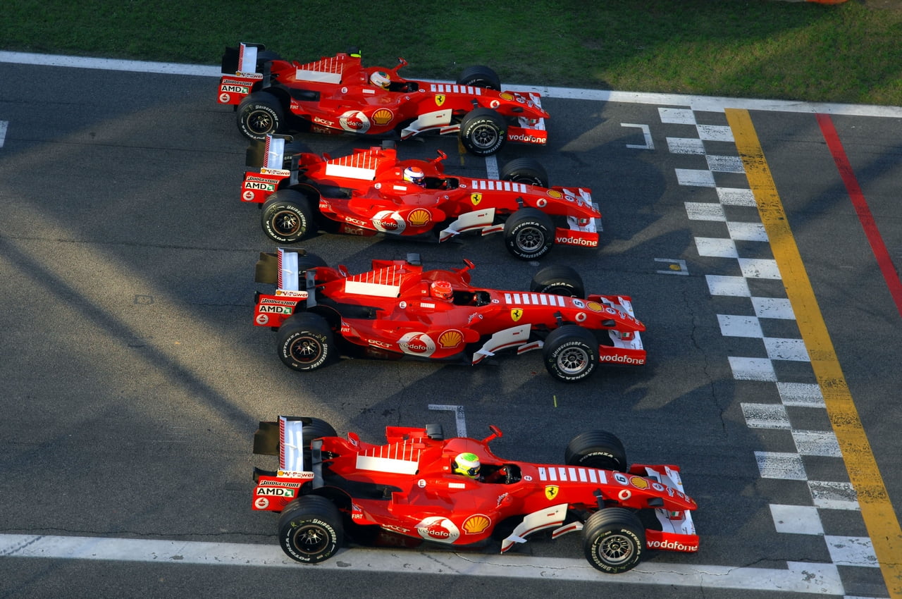 addio di Schumacher alla rossa