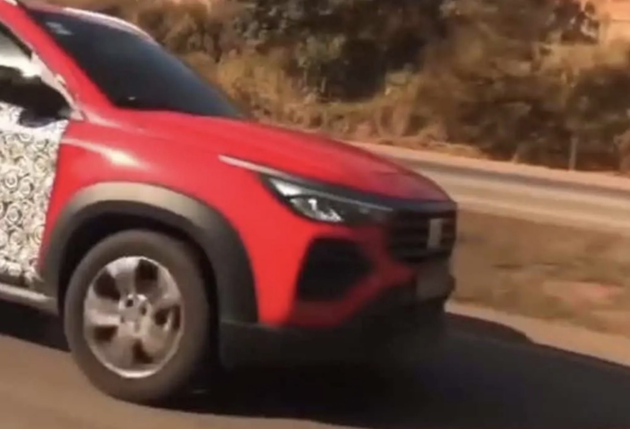 Fiat Pulse SUV foto spia