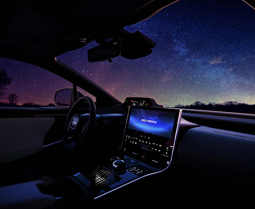 Solterra teaser interni