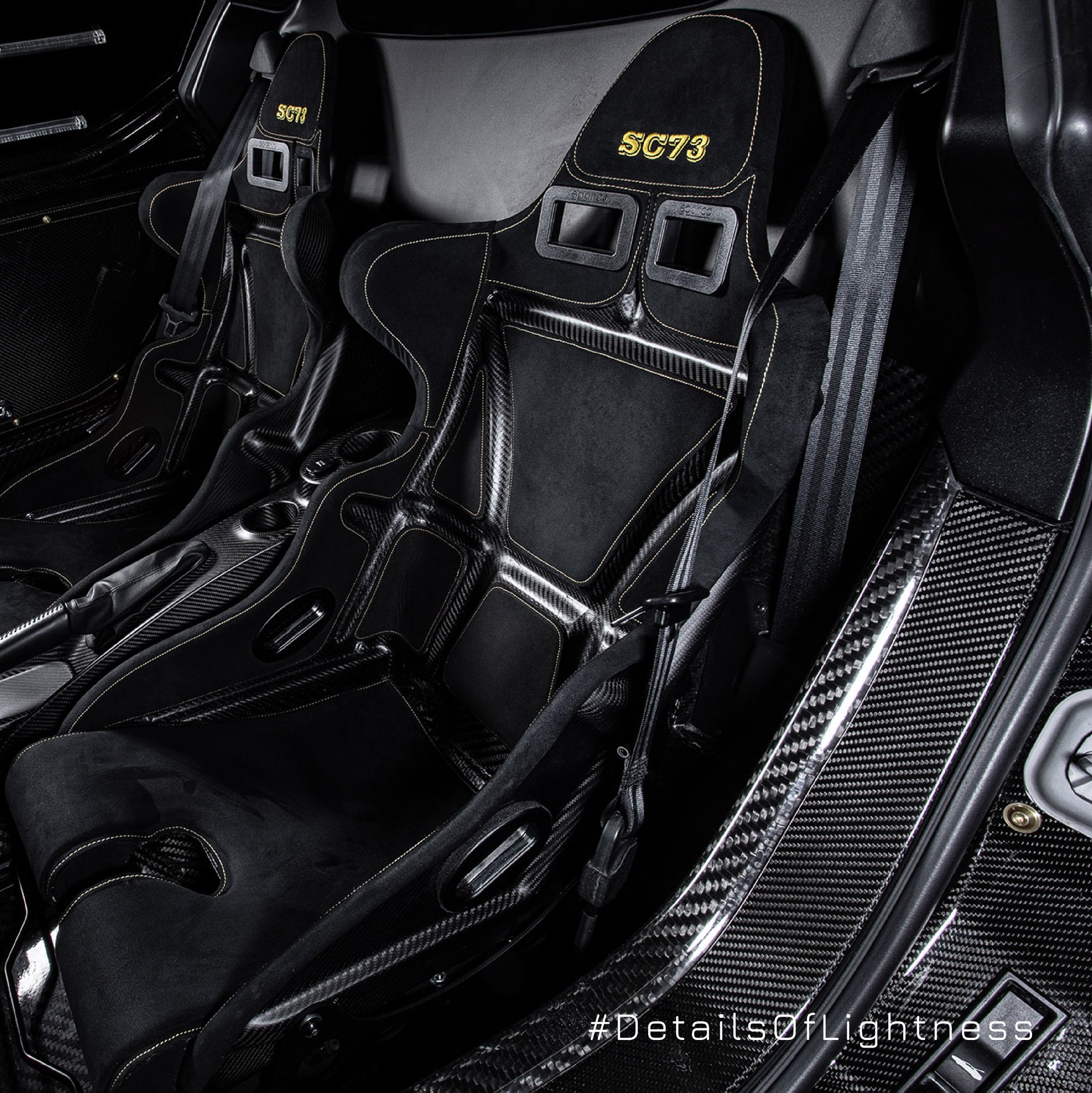 Alfa Romeo 4C GTA mai nata sedili