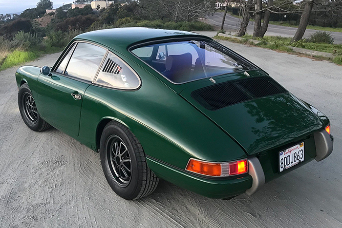 Porsche 912 Zelectric posteriore