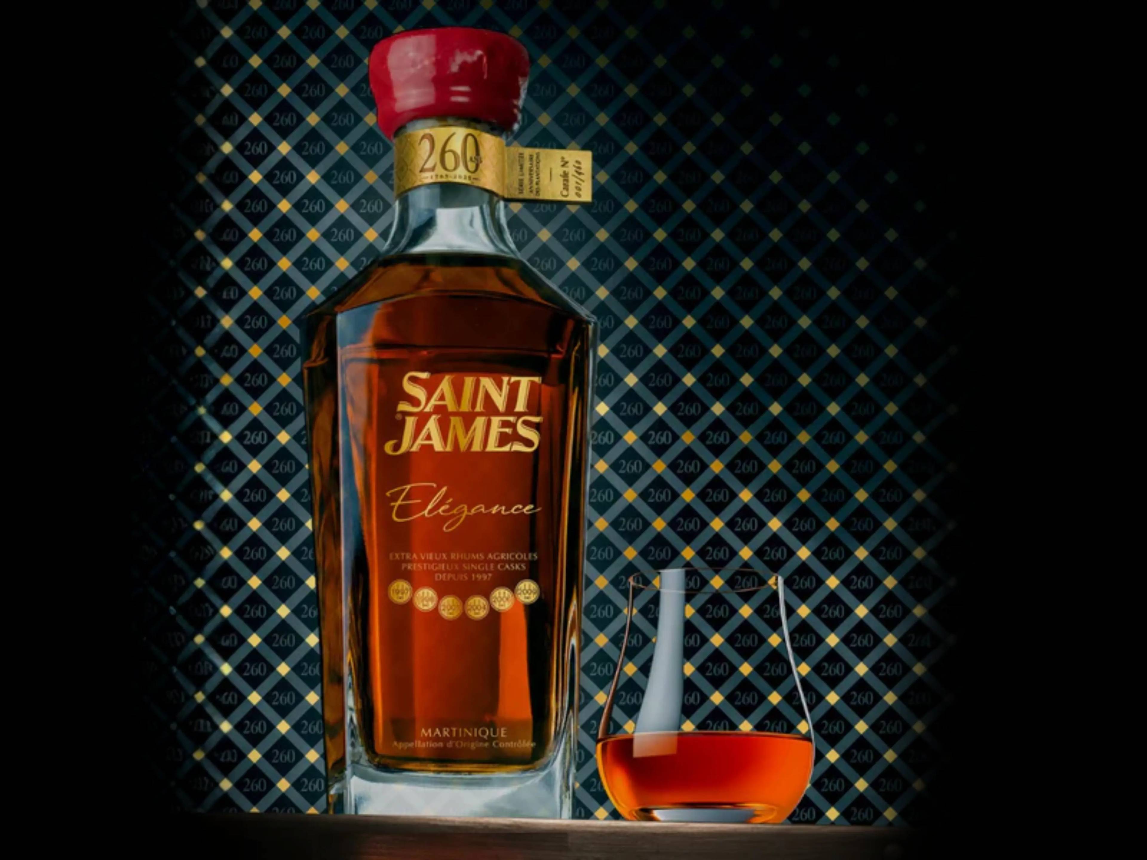 Saint James Rum viert 260 jaar rum met een speciale fles