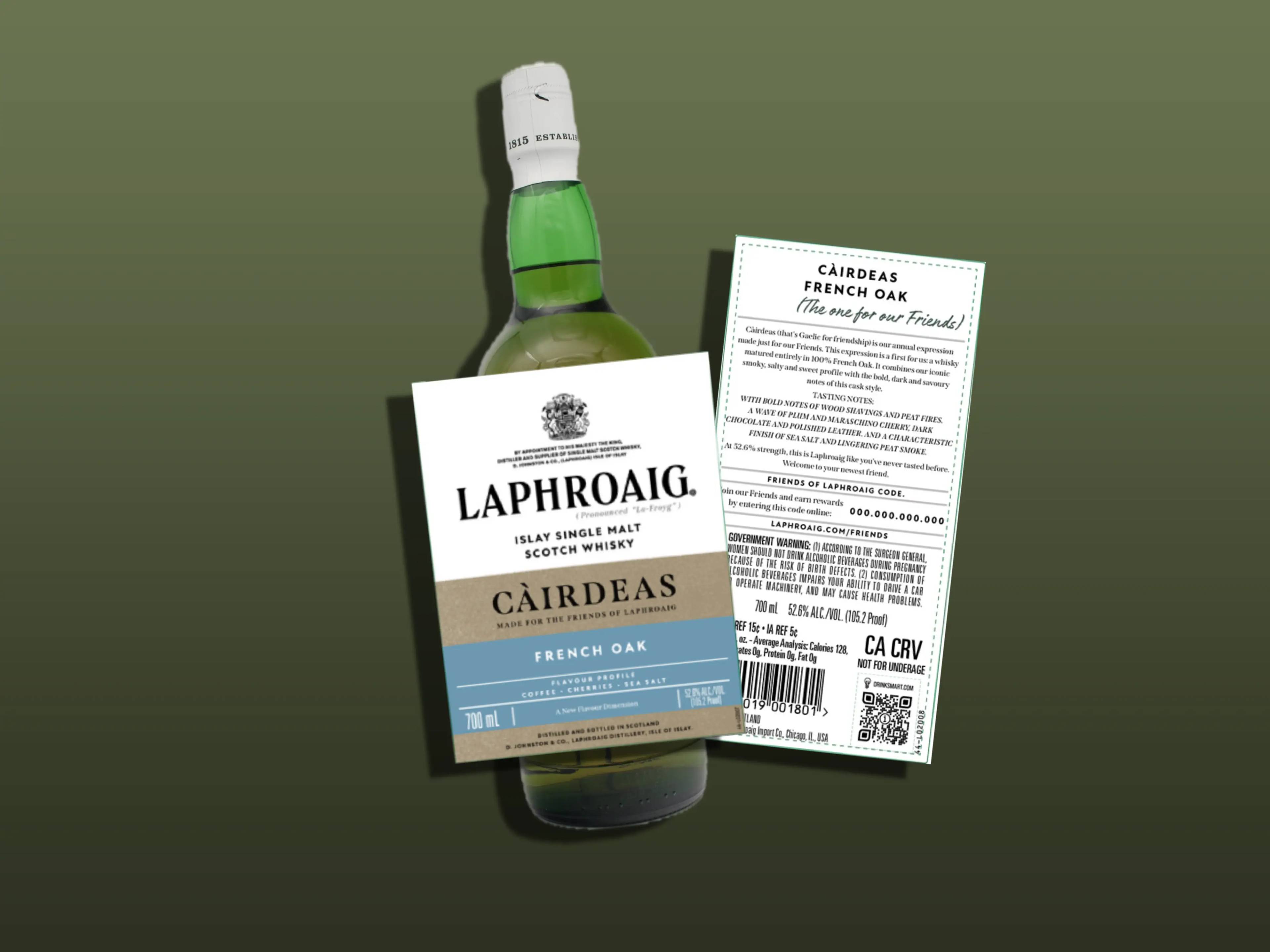 Is the New Laphroaig Cairdeas A First For the Islay Distillery?