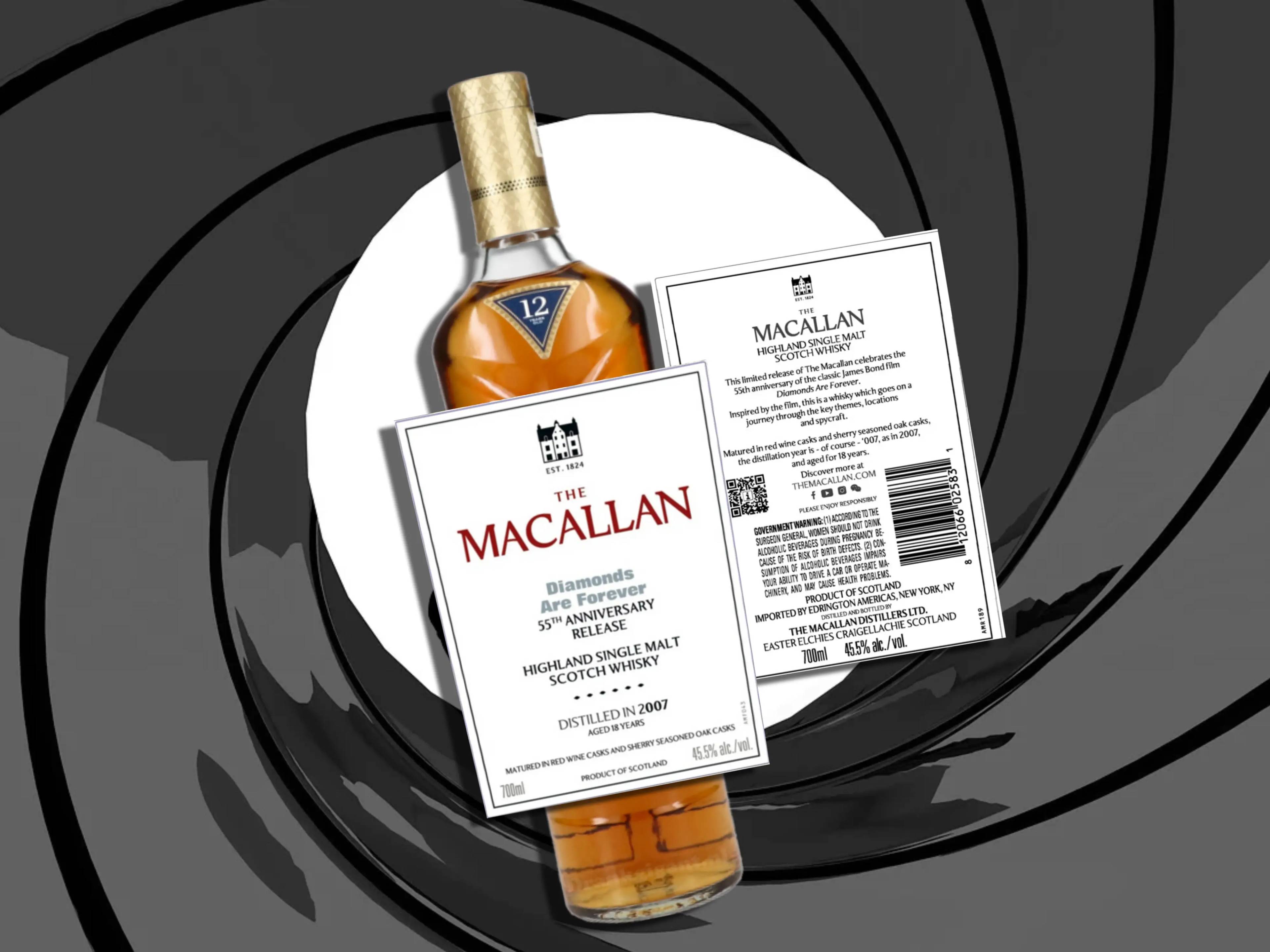 The Macallan to Break Tradition for Upcoming James Bond Whisky Release