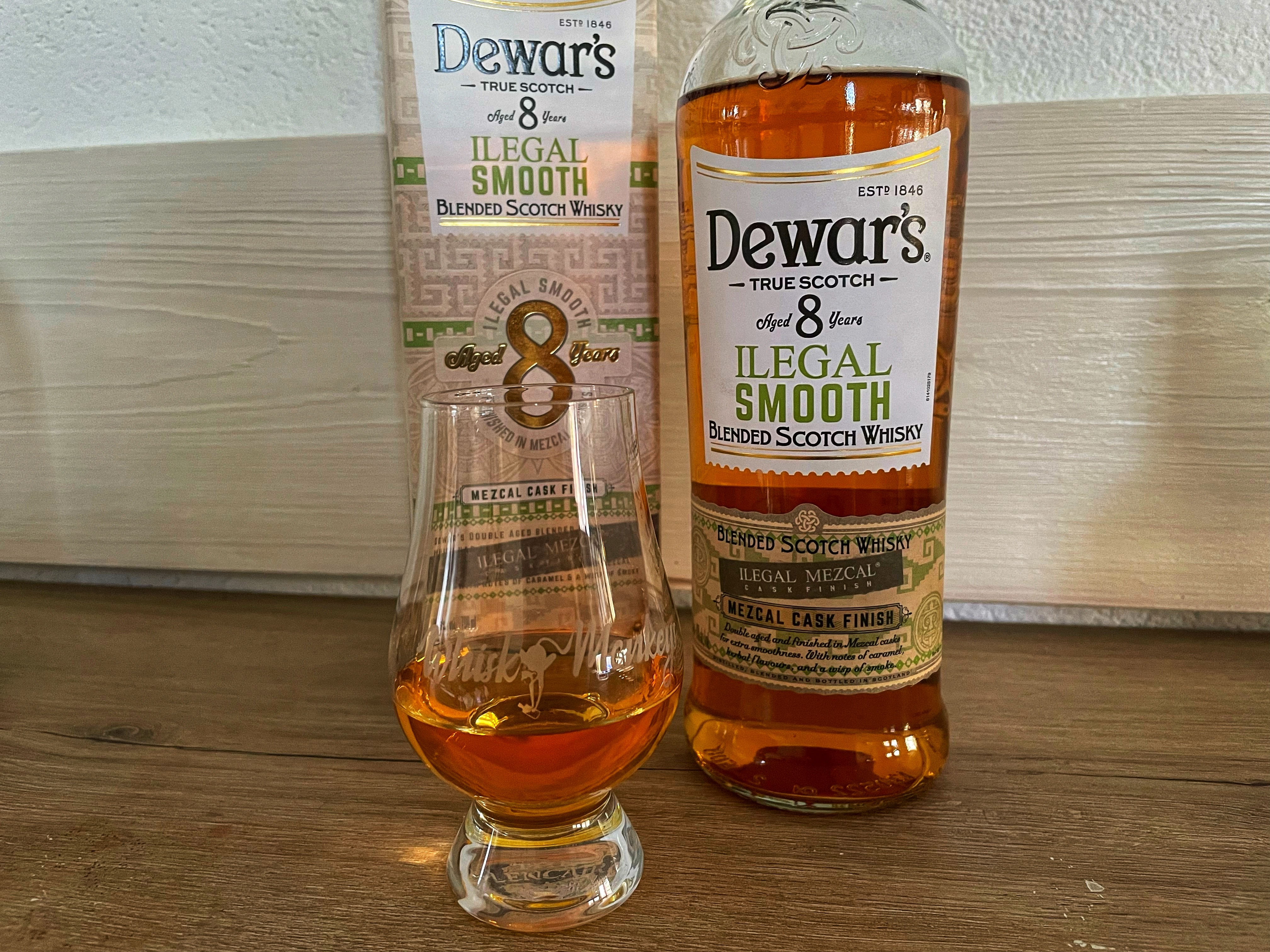 Dewar's 8年 Ilegal Smooth 2本セット Dewar's Ilegal Smooth 8 Year Old Review: Whisky Meets Mezcal