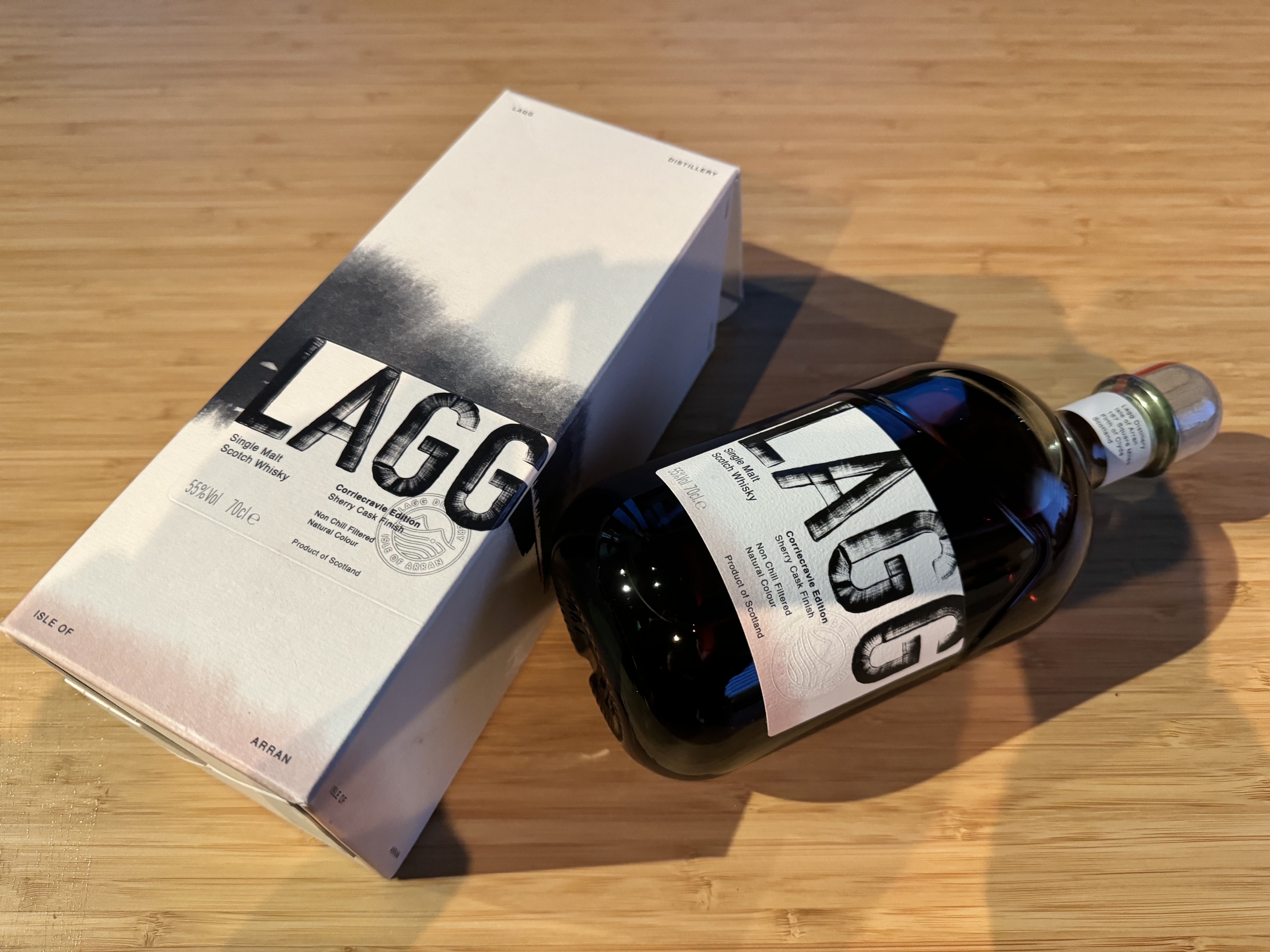 Brand new whisky arriving at Arran, but the old ones will be gone 