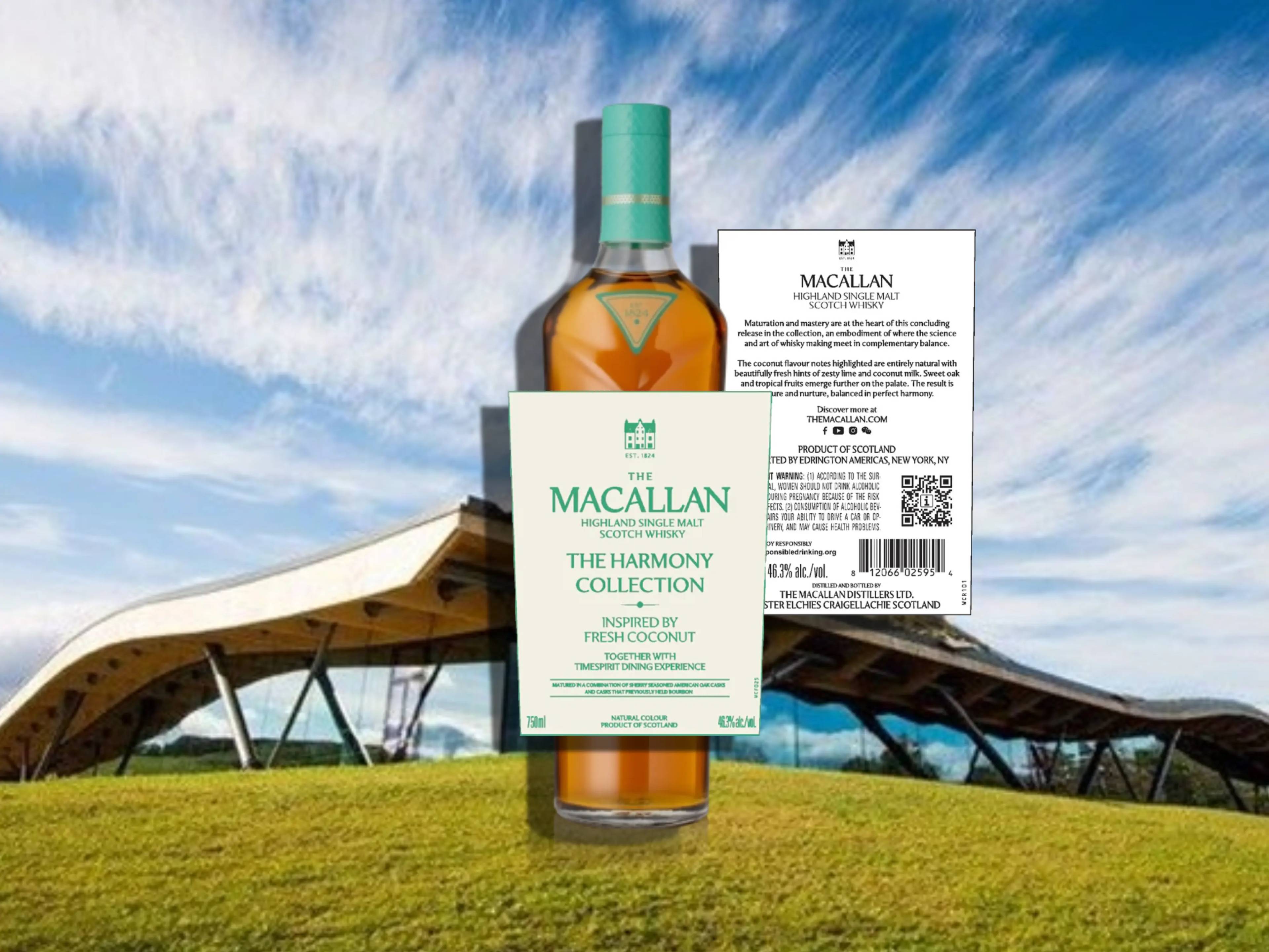 The New Macallan Harmony Collection Whisky has a Coconut Twist